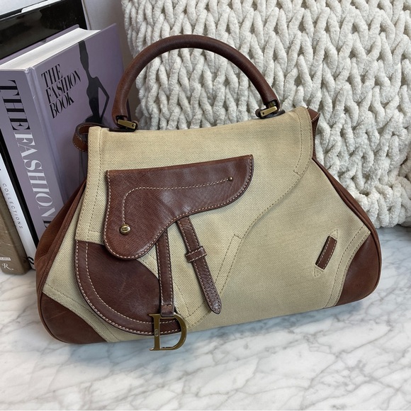 Dior Saddle Top Handle Bag - Picture 1 of 15